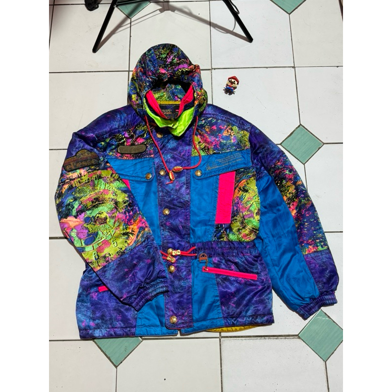 Vintage racing ellesse snowboard by goldwin