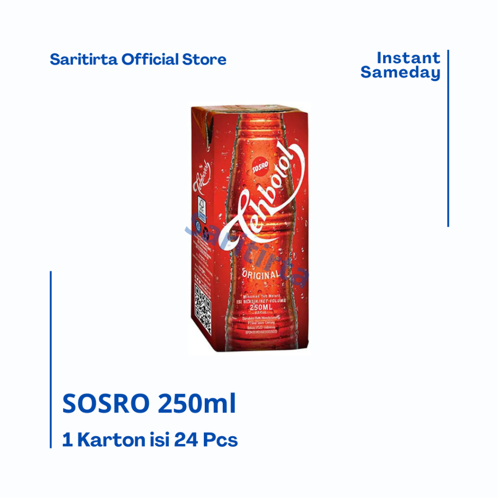 

TEH BOTOL KOTAK SOSRO 24x250mL