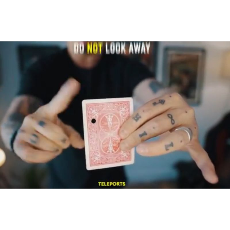 moving hole illusion / sulap kartu / gimmick sulap