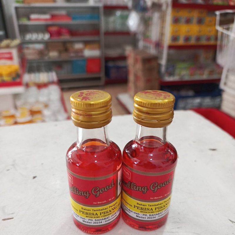 

Perisa Pisang dan pewarna