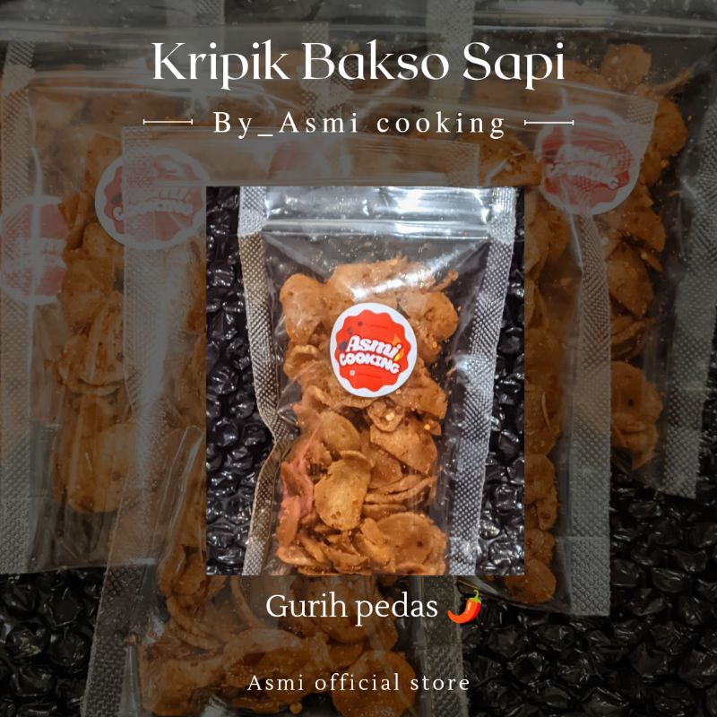 

Kripik Bakso Sapi / BAKSO SAPI / CEMILAN MURAH DAGING SAPI / KRIPIK DAGING SAPI