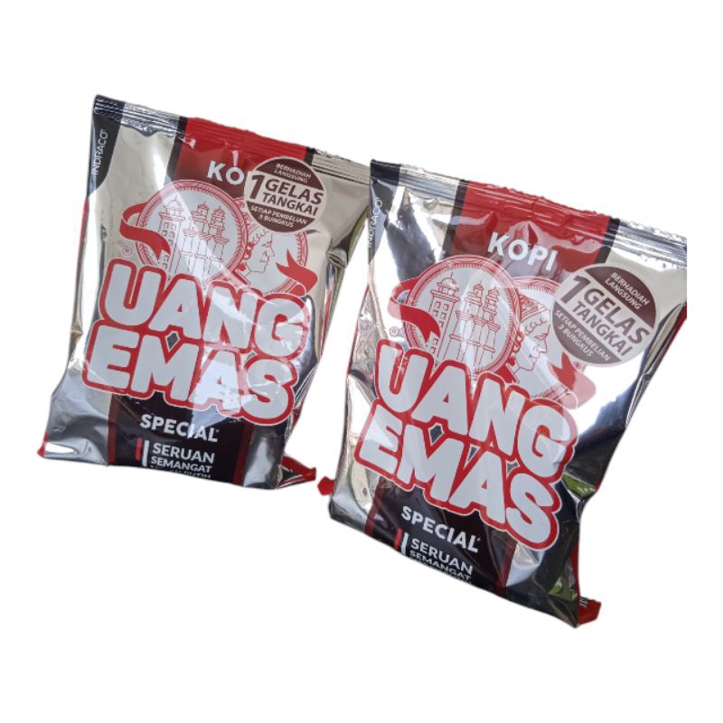 

Kopi bubuk Uang Emas Special kemasan 135g,