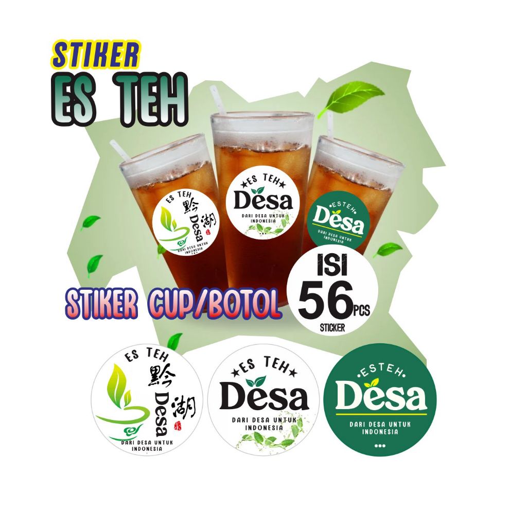 

Stiker ES TEH DESA I Custom Stiker Kemasan CETAK STIKER CUTOM