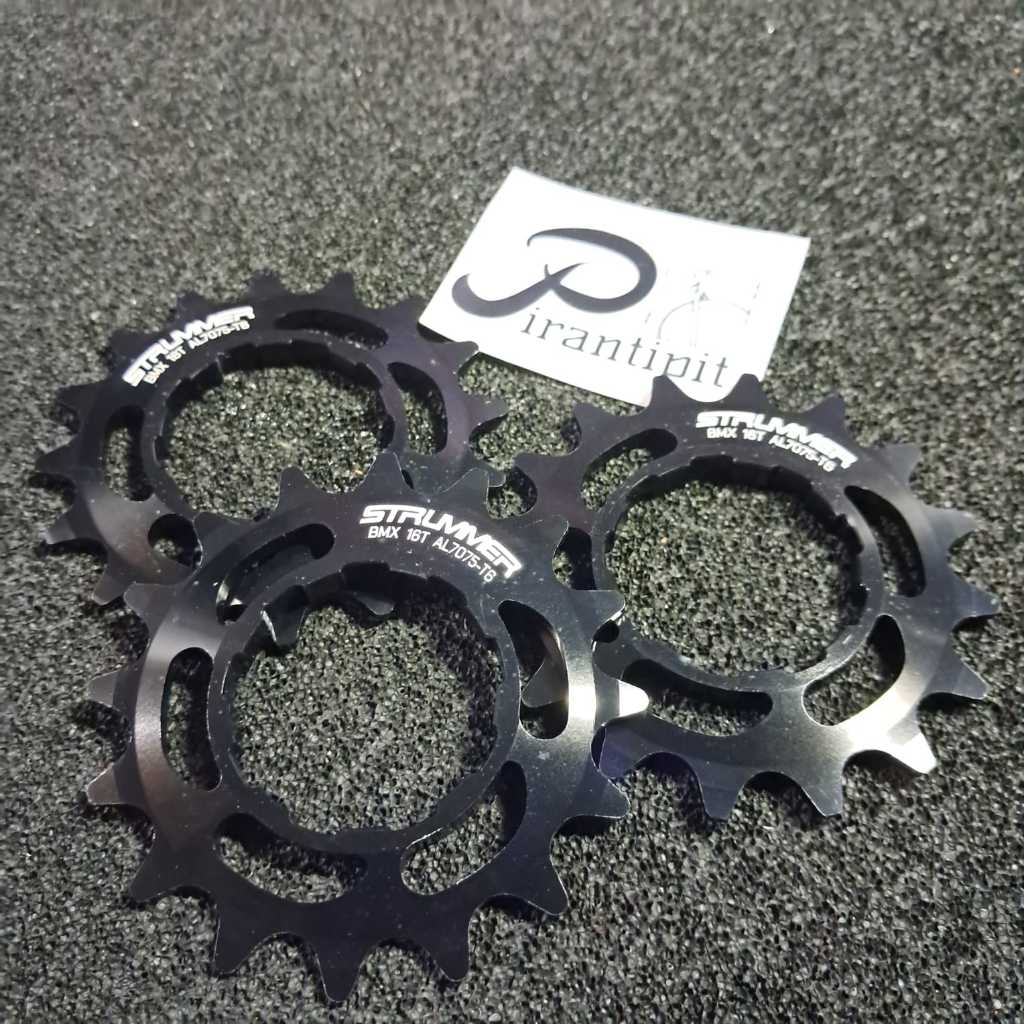 COG STRUMMER BMX AL7075 T6 16T / cog single speed 16T bmx / fixie / dirtjump / COG ALLOY ALLUMUNIUM 