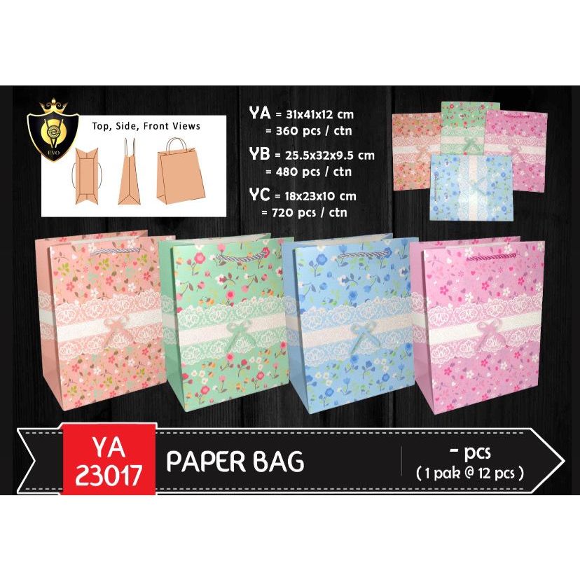 

Paperbag Tas Kertas Small/Paperbag Murah/ Tas Souvenir Kado KODE 23017 S