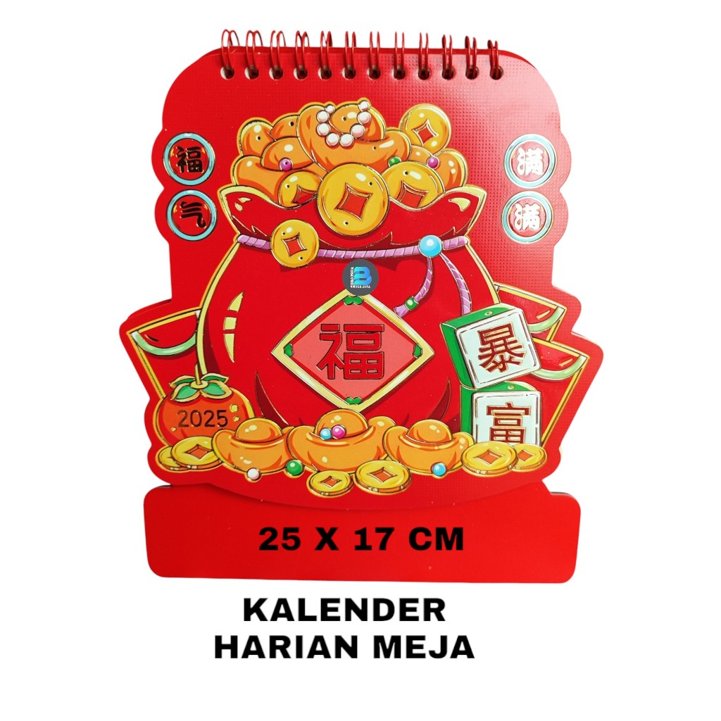 

Kalender Meja Harian mandarin unik / lucu 2025