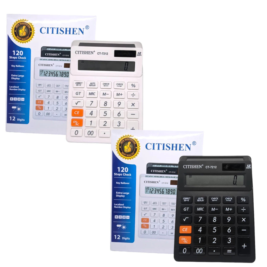 

Kalkulator 2 layar 12 digit kalkulator dagang 2 display R1101 S020