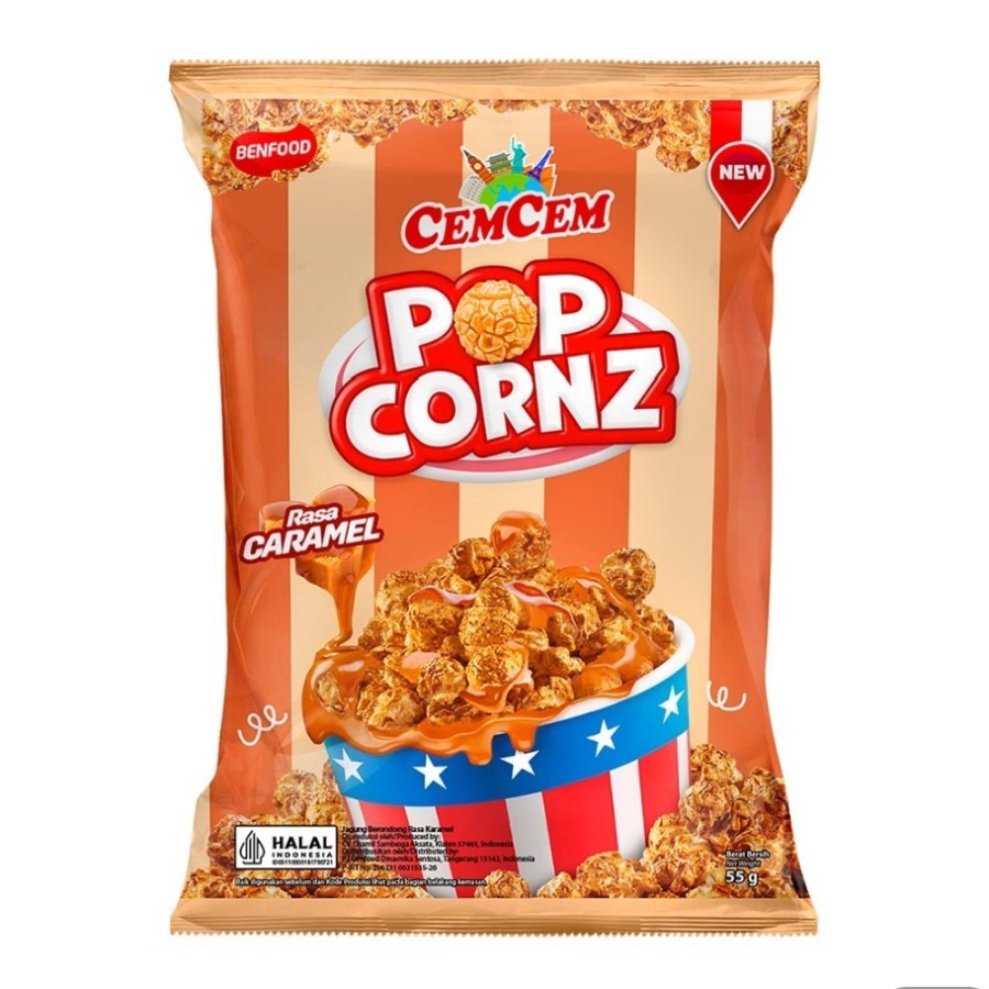 

CEMCEM Popcorn Karamel 55gr