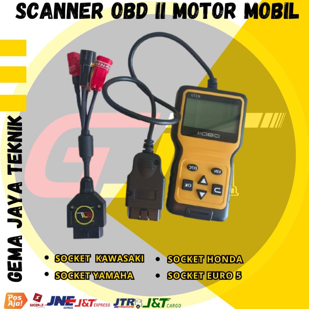 Scanner Motor Yamaha OBD II untuk motor OBD 2