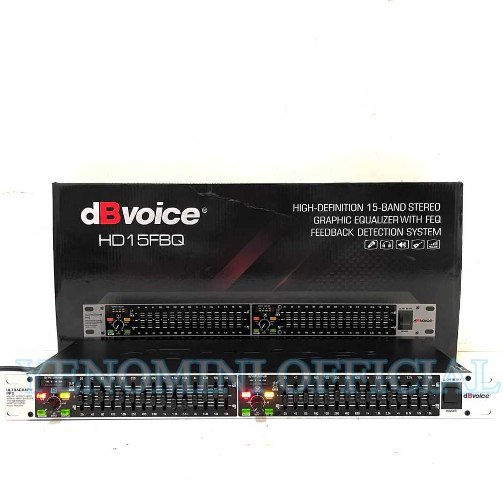 Equaliser DbVoice HD 15 FBQ Original Equalizer DB Voice Hd15Fbq With Output Sub Hd15-Fbq ( Bisa COD 