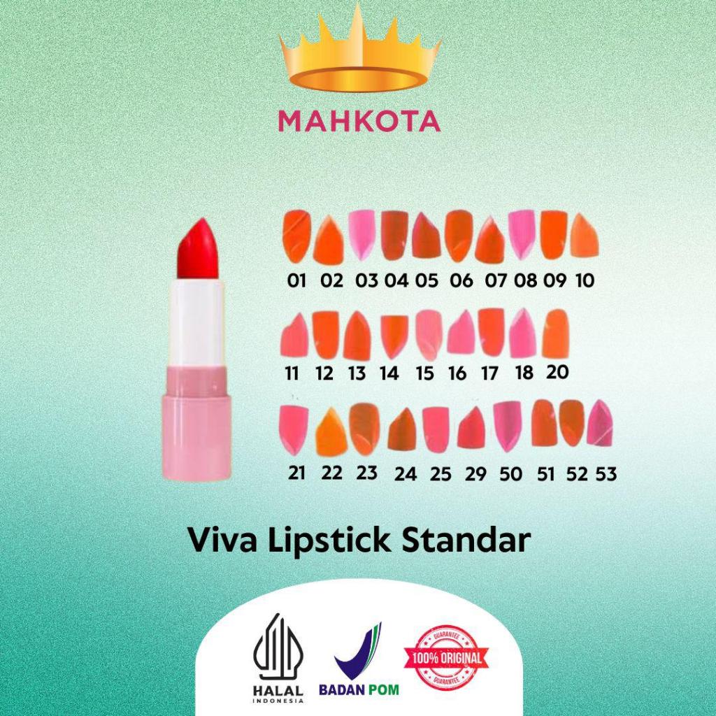 **Mahkotacosmetik**Viva Lipstik Standar