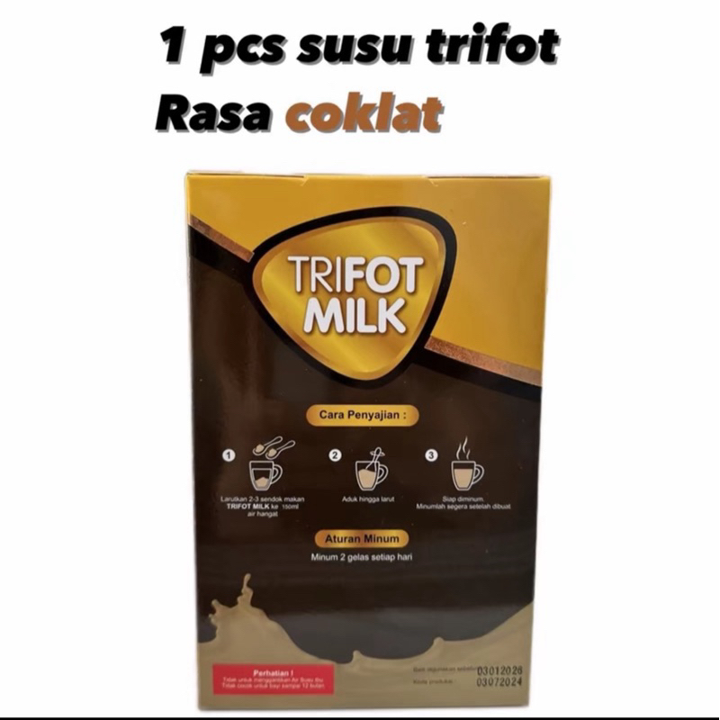 

susu trifot coklat 200gr