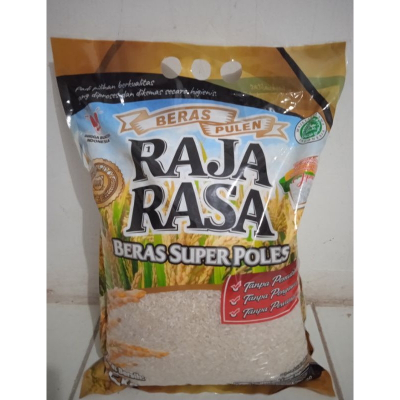 

Beras enak Raja Rasa hrga 80rbu/5kg