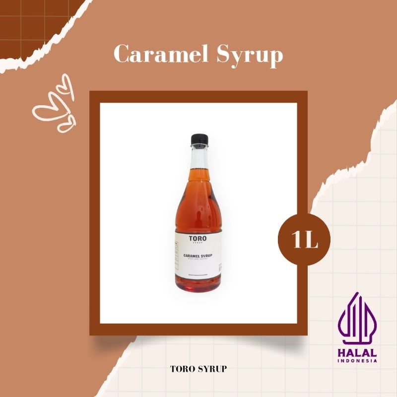 

TORO Caramel Syrup 1 Liter ( Sirup Karamel )