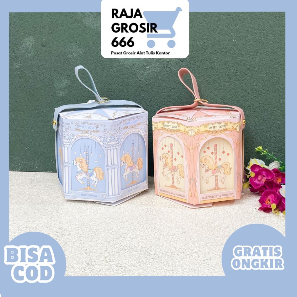 

MOTIF KUDA BOX HAMPERS SEGIENAM 8 X 9 CM MN-1674 NATAL LEBARAN SINCIA TAHUN BARU PACKAGING