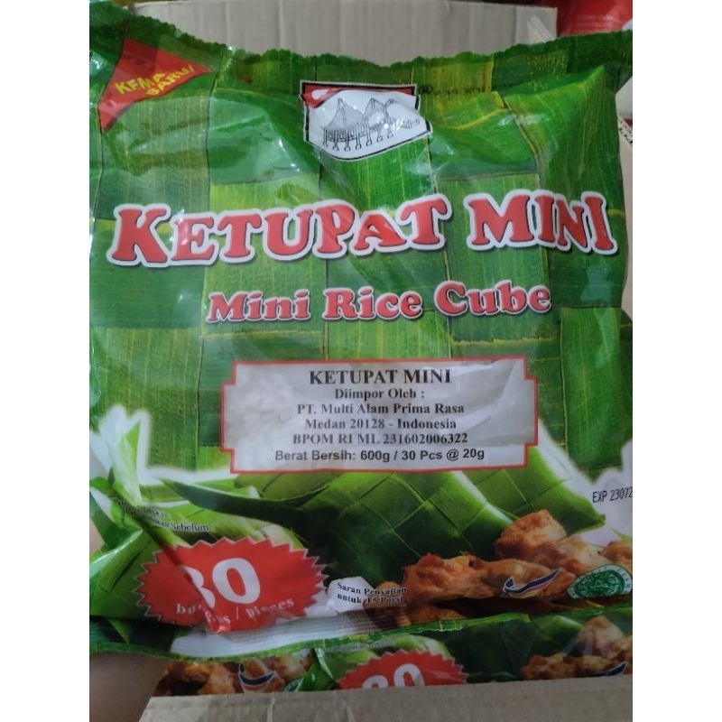 

Adabi Ketupat Mini uk 600gr isi 30