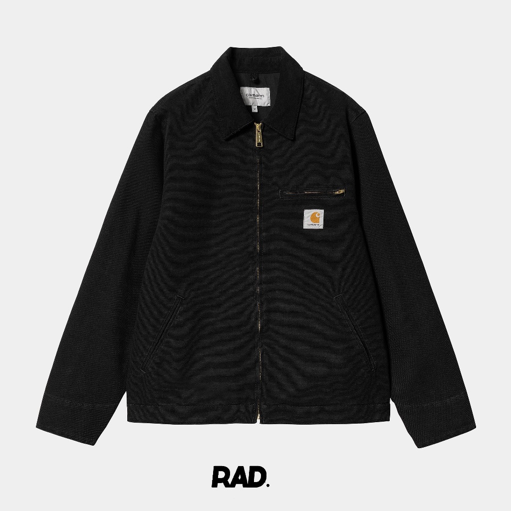 Carhartt WIP Detroit Jacket Black Aged Summer Season Original