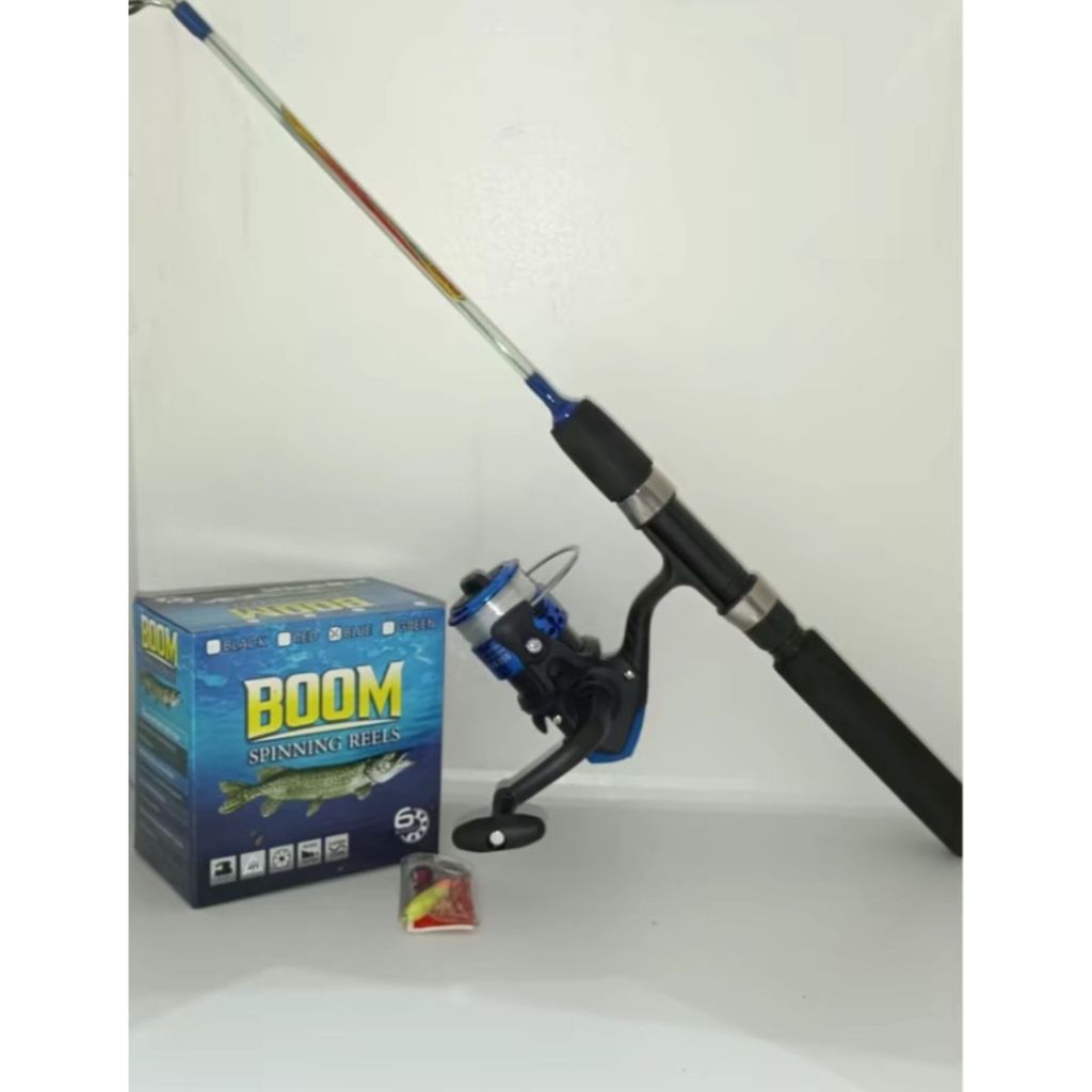 Joran pancing set komplit siap pakai