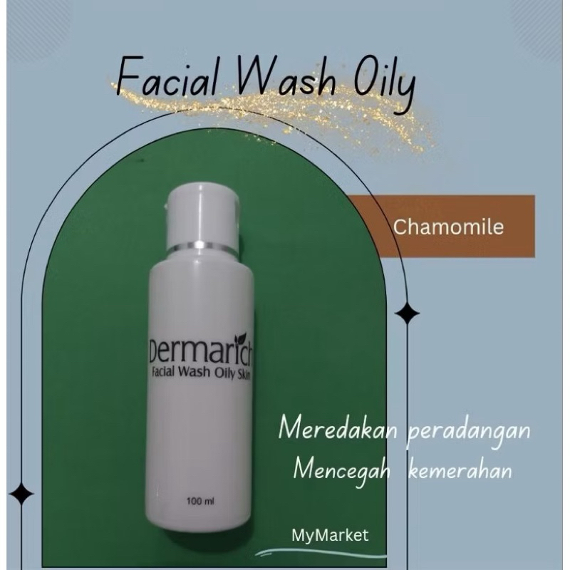 Dermarich facial wash oily skin
