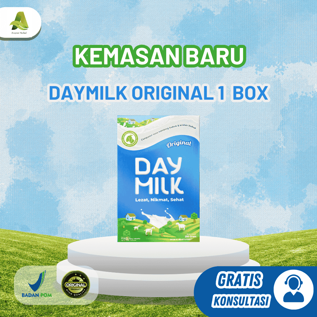 

Daymilk Original 200g Susu Kambing atasi Tulang Keropos