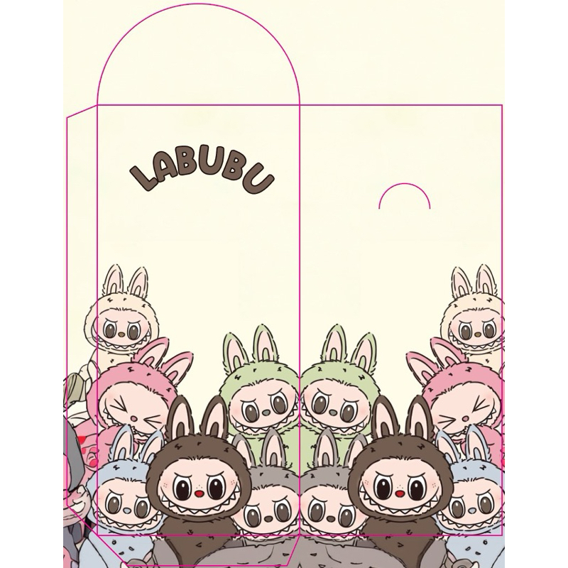 

Amplop Angpao Labubu New Series Color (Ready)