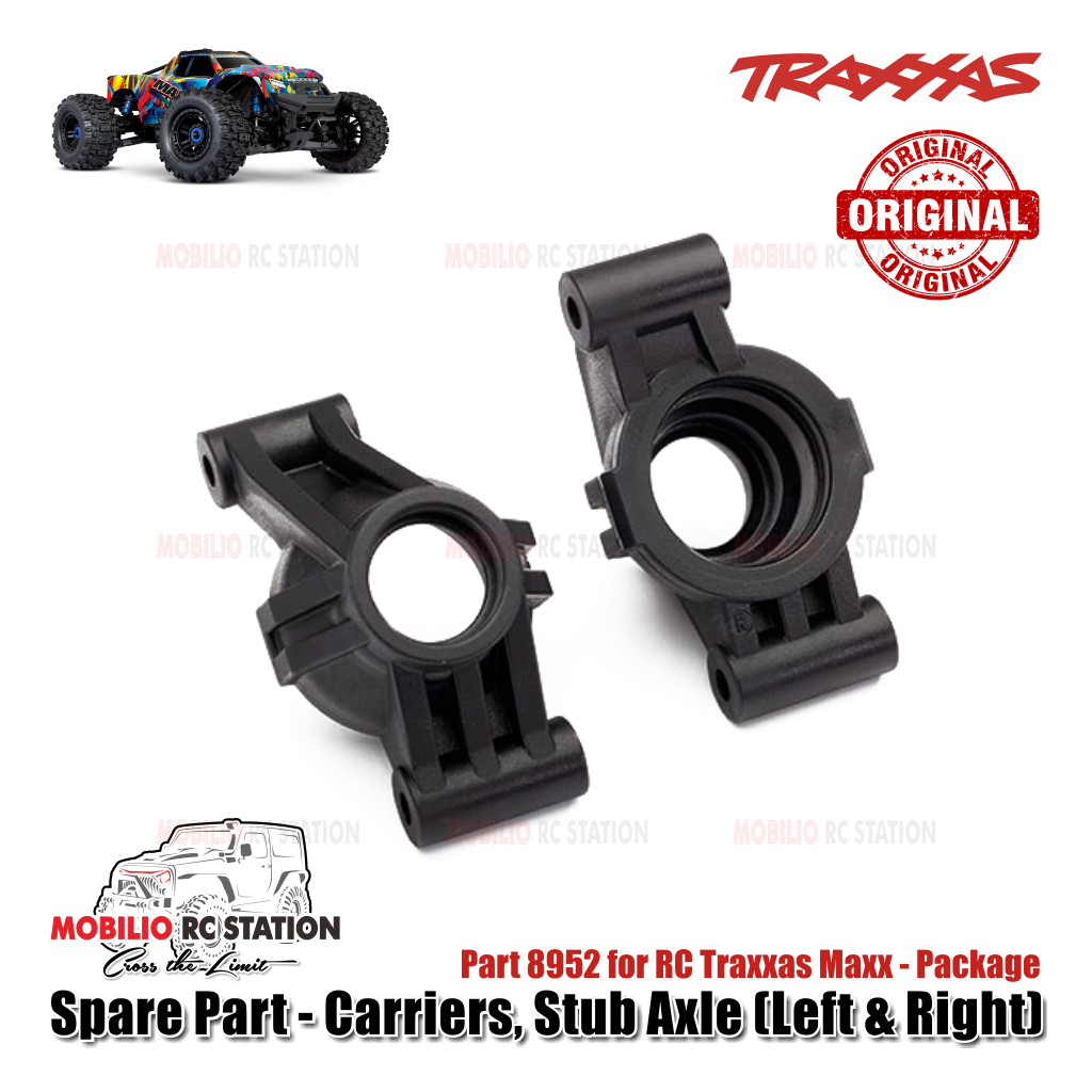 Traxxas #8952 Left and right stub axle carriers for RC Traxxas