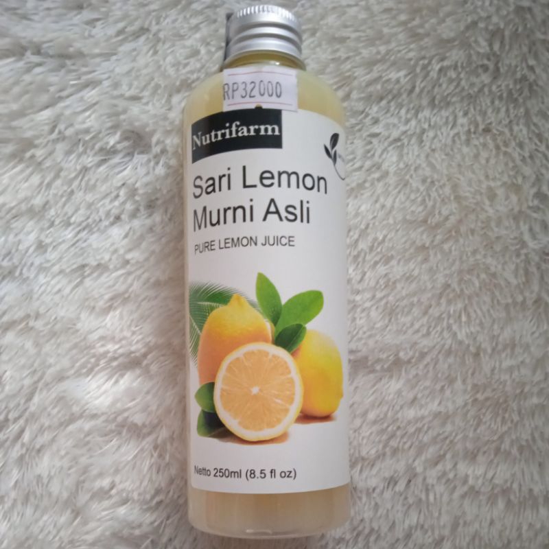 

SARI LEMON|| ORGANIC PREMIUM| KEMASAN 250ML| Bersertifikat BPOM & HALAL
