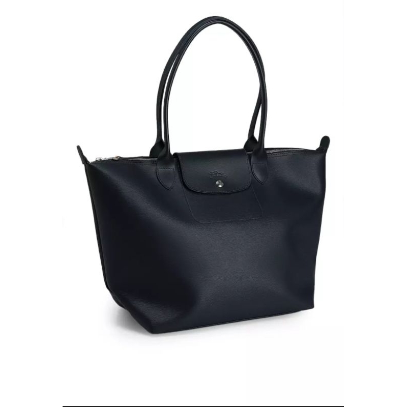 NEW Longchamp Planetes Le Pliage Large Black
