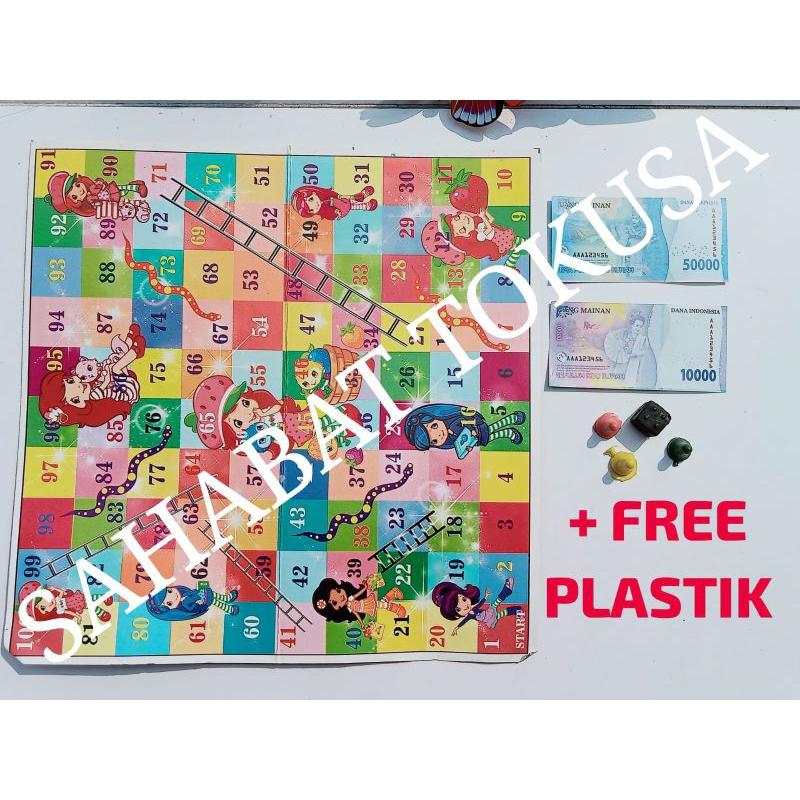 ULAR TANGGA BESAR + UANG ( 1 PCS ) Mainan anak/mainan grosir