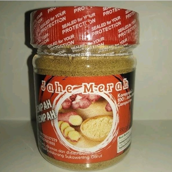 

Jahe Merah 100% tanpa Campuran