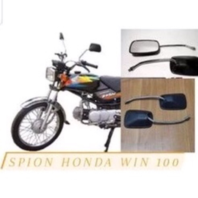 Spion honda Win 100 Win Old kualitas mirip original bagus set kanan kiri