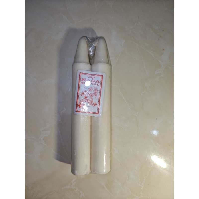 Lilin Altar Putih cap Naga spesial