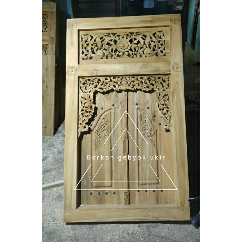 jendela gebyok minimalis/jendela minimalis modern ful kayu jati ukir jepara