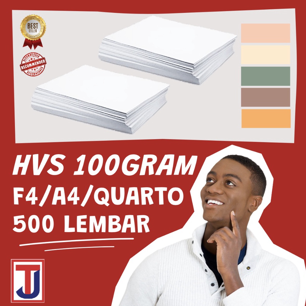 

aTerbatas KERTAS HVS 1 GRAM Folio F4 A4 Quarto Kuarto Merek RAP isi 5 Lembar T51