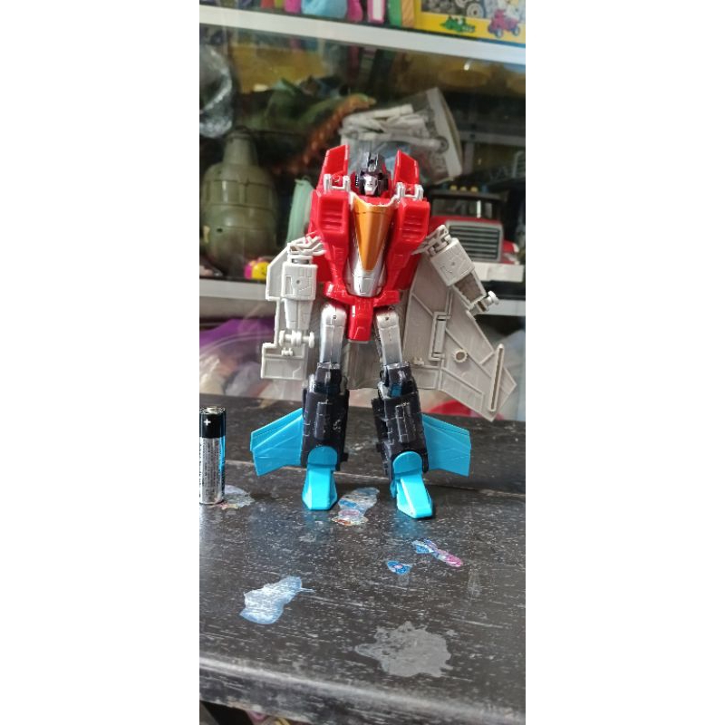 figur action starscream transformer preloved