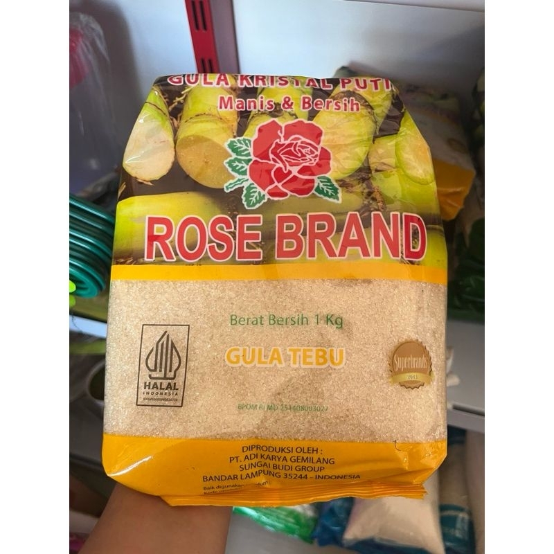 

Rosebrand Gula tebu 1Kg/ Gula Rosebrand