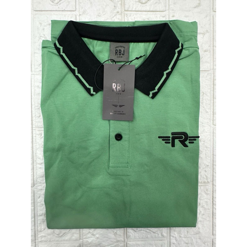 KAOS KERAH RBJ DENIM ORIGINAL IMPORT/ KAOS KERAH POLO SHIRT ORIGINAL/ KAOS KERAH PRIA IMPOR/ KAOS KE