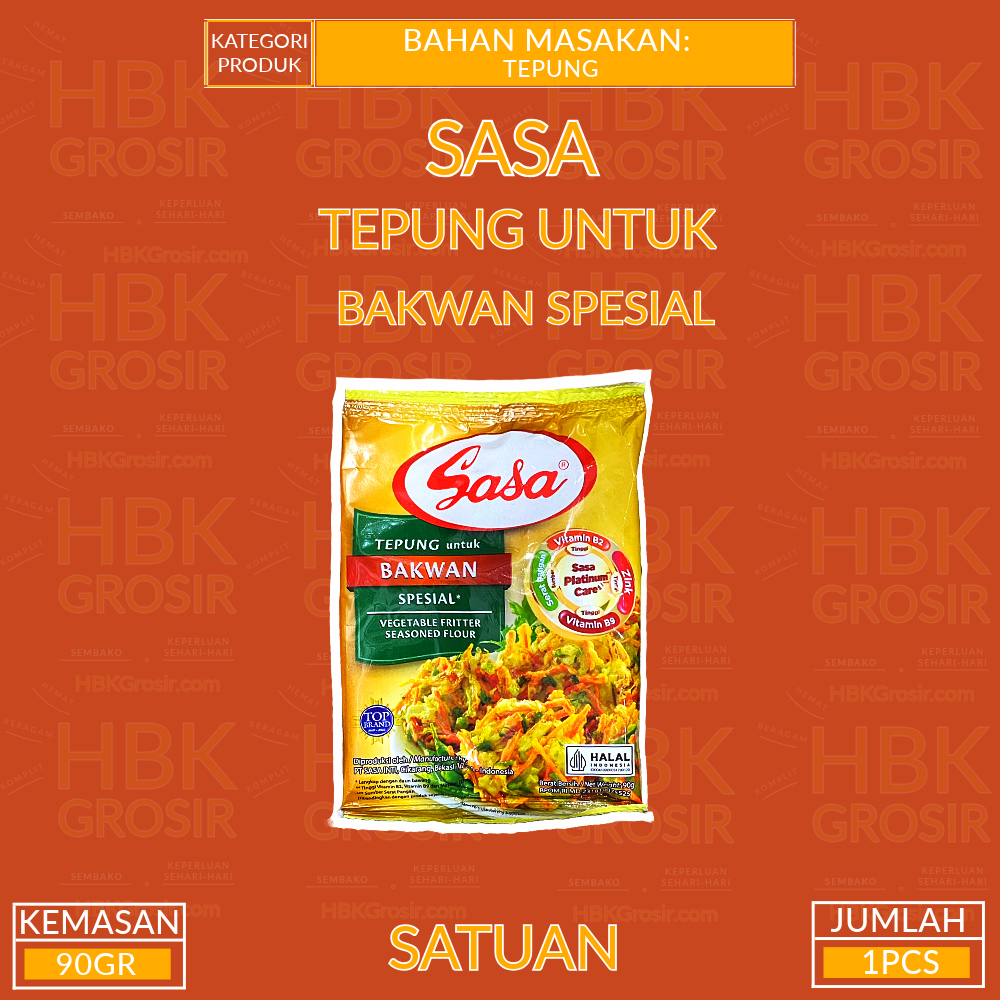 

SASA Tepung Bumbu Bakwan Spesial