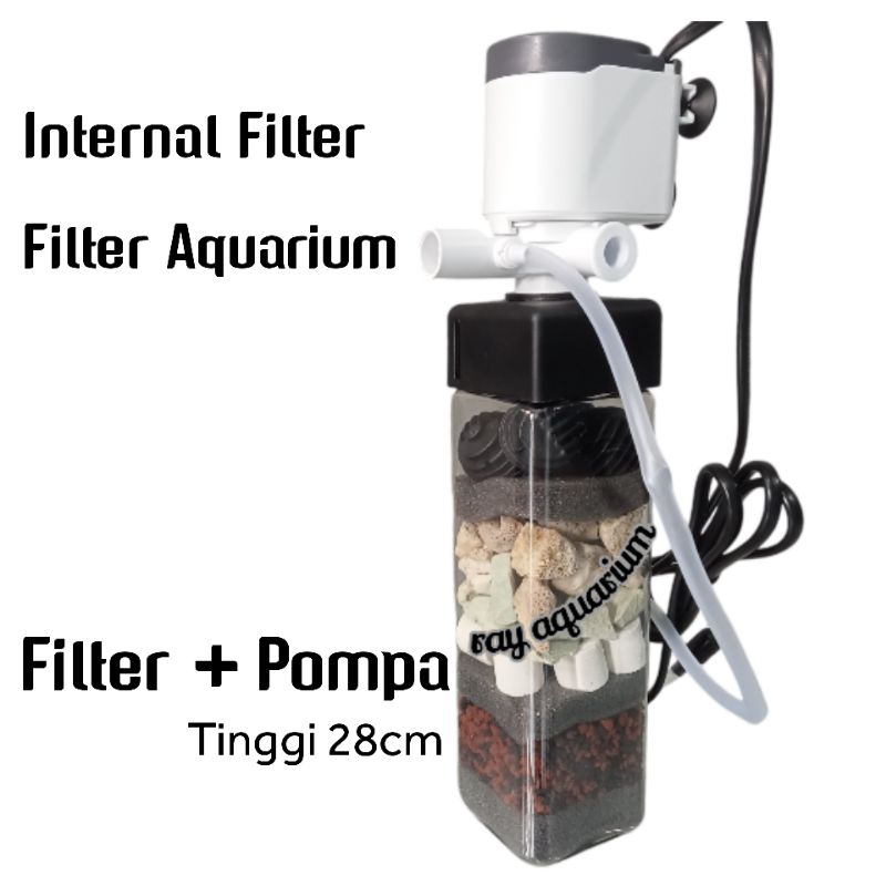 Internal Filter Aquarium Pompa Celup PH 1200