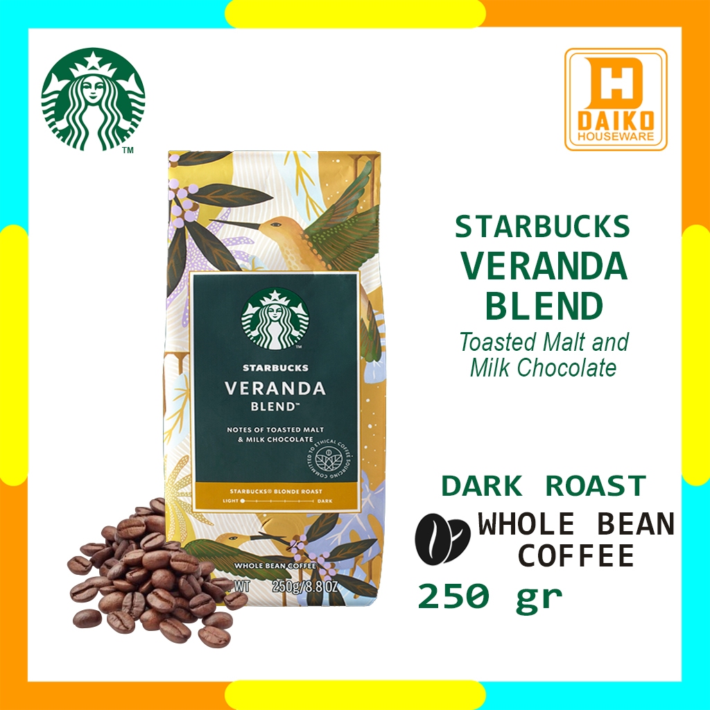 

Kopi Starbucks Whole Bean Veranda Blend 250Gr - Light Roast Coffee