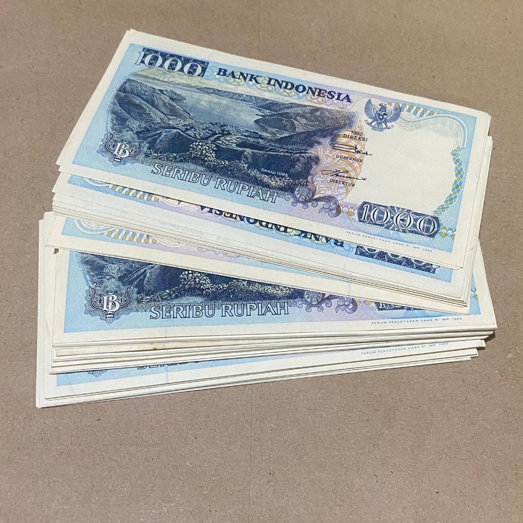 UIG35 1000 RUPIAH LONCAT BATU GRESS/UNC