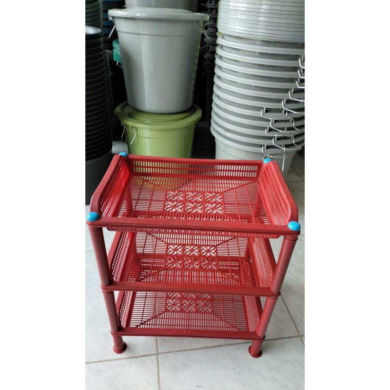 Rak bumbu / Rak plastik / Rak tempat penyimpanan bawang