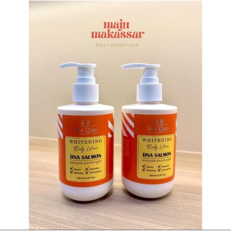 Handbody meiqian Whitening DNA SALMON 250 Ml