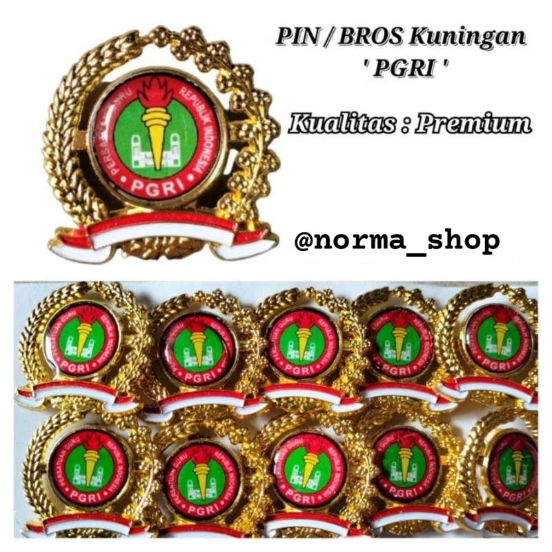 PIN / BROS PGRI ( Kualitas Premium )
