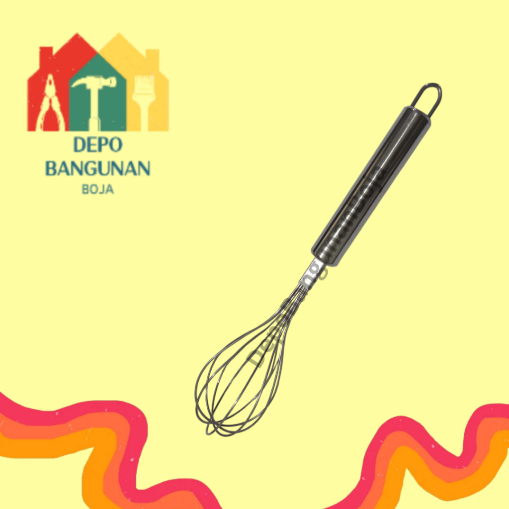 (Tg) Kocokan Stainless Steel / Whisk Stainless Steel / Balloon Whisk