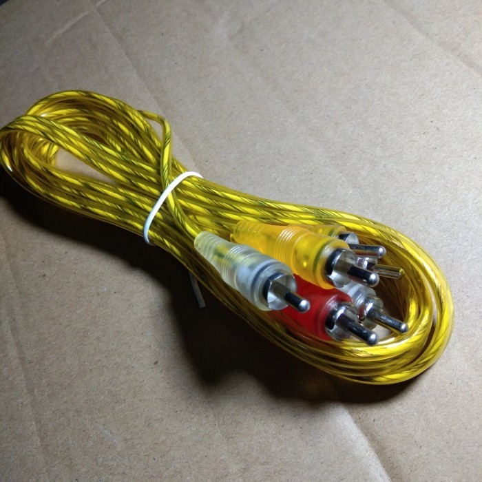 KABEL RCA 3-3 PANJANG 5M / KABEL RCA 3-3 5 METER