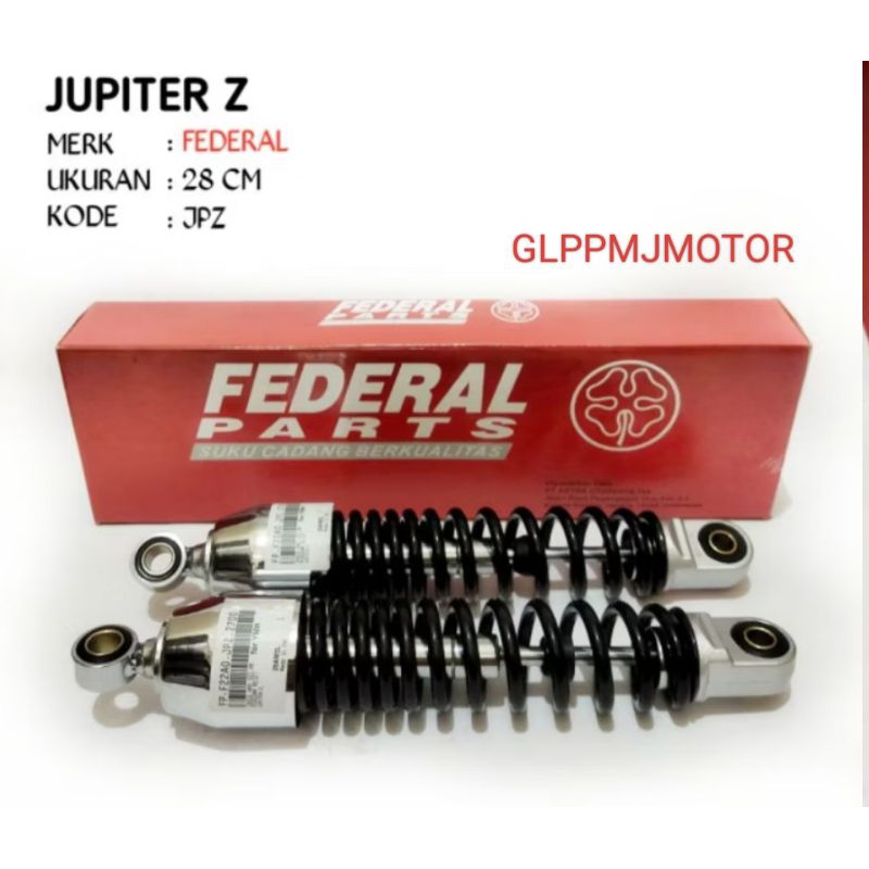 Shockbreaker Shock Shok Sok Breaker Belakang Yamaha JUPITER Z SERIES FEDERAL JPZ 280mm Motor Bebek J