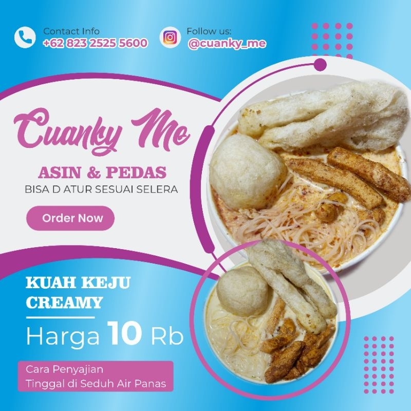 

cuanky me kuah keju creamy
