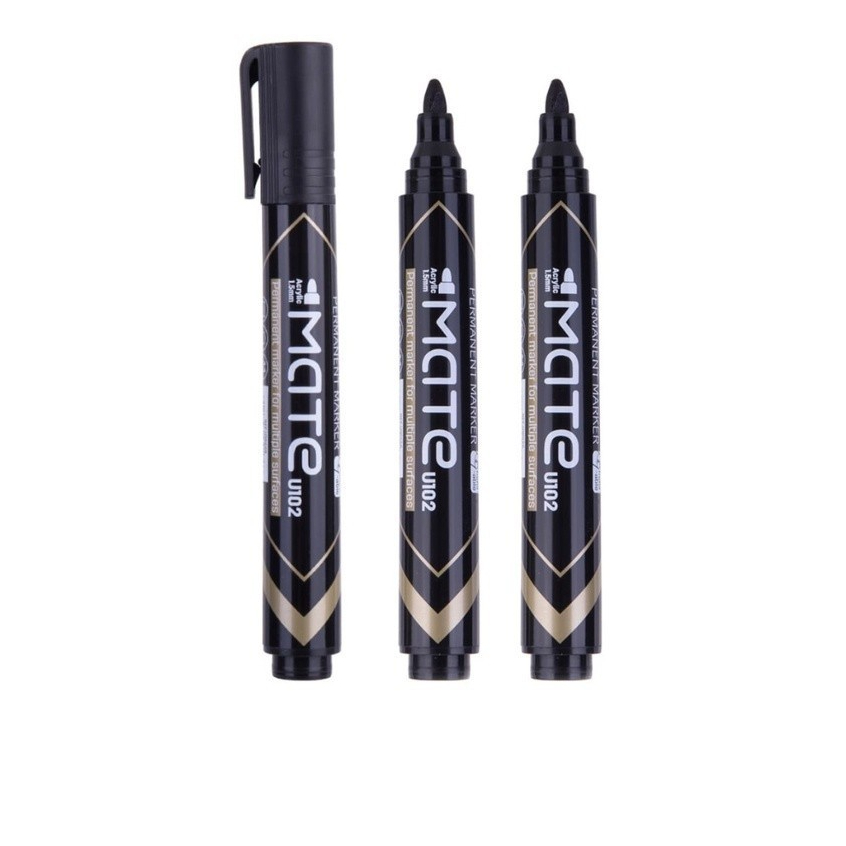 

DELI - EU10220 Permanent Marker /Spidol Permanen Tinta Warna Hitam