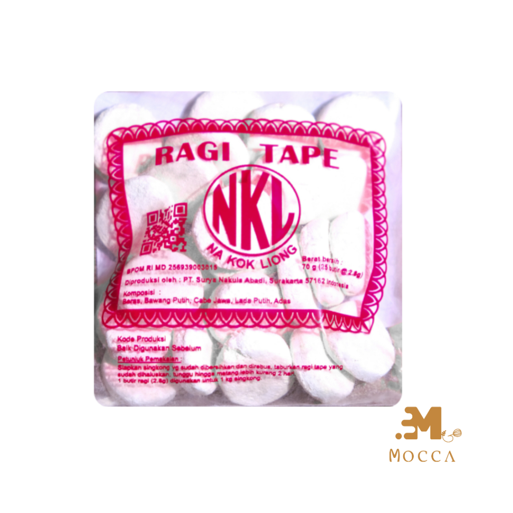 

RAGI TAPE NKL(NAK KONG LIONG) 70GR